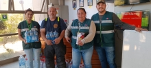 Funcionarios de SAG Melipilla apoyan a bomberos que combaten incendios forestales en la provincia