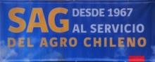 Pendón SAG Desde 1967 al Servicio del agro chileno
