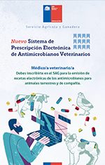 Prescripción electrónica antimicrobianos de uso veterinario