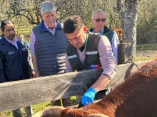 Seremi de Agricultura y SAG coordinan acciones con municipios ante una eventual erupción del volcán Villarrica